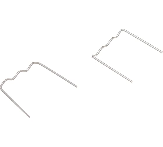 Изображение товара Скоба волнистая (100 шт; 0.6 мм) для ремонта пластика RedHotDot ST06001