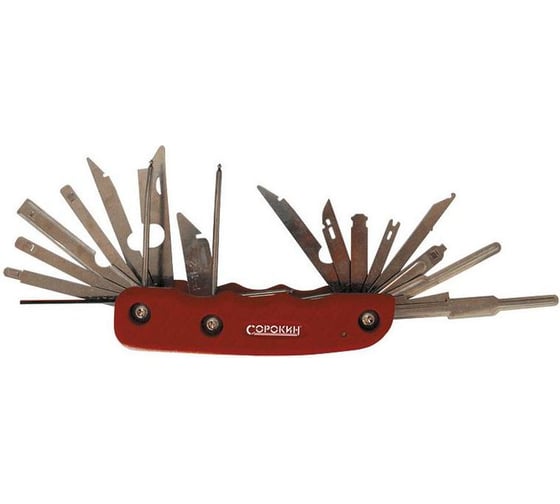 Изображение товара Инструмент для снятия и установки автомагнитол 36шт Сорокин 40.48