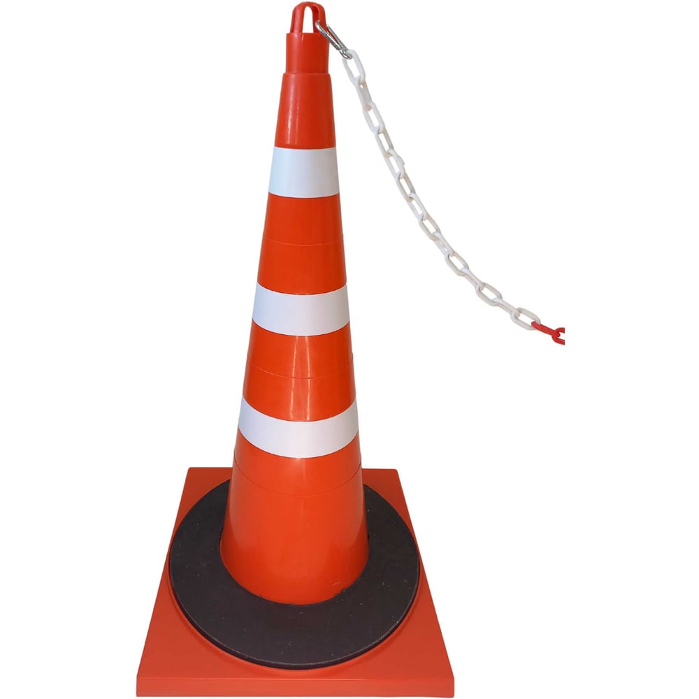Изображение товара Дорожный конус ТЕХНОЛОГИЯ КС-3.4.0 высота 750 мм с утяжелителем