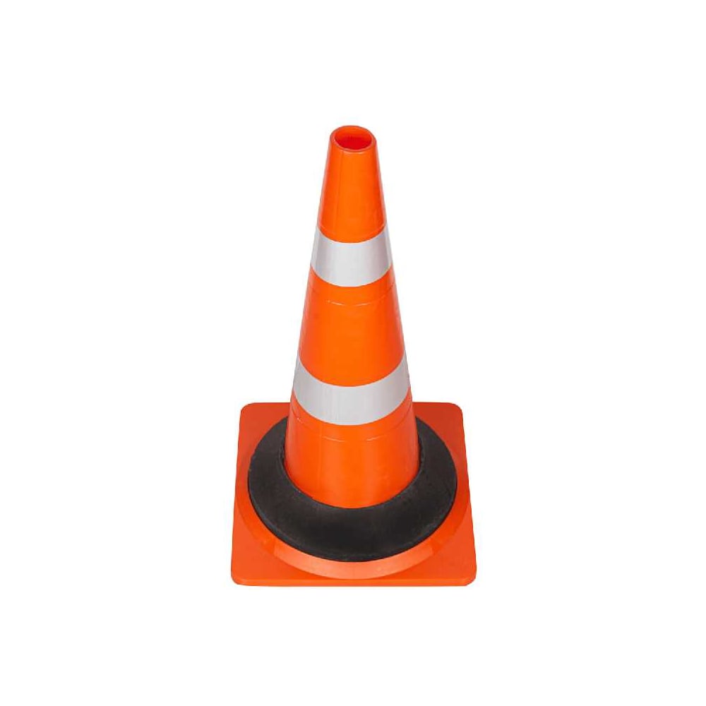 Изображение товара Дорожный конус ТЕХНОЛОГИЯ КС-2.8.0 520 мм с отражателями и утяжелителем