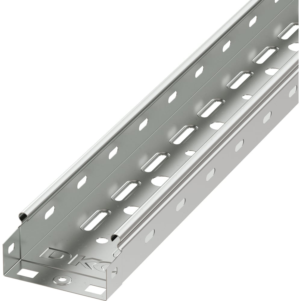 Изображение товара Лоток DKC перфорированный 100x50 L3000 дл.3м 35262DIY Изображение товара Лоток DKC перфорированный 100x50 L3000 дл.3м 35262DIY