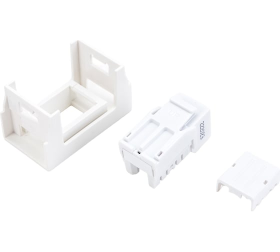 Изображение товара Телефонная розетка DKC RJ12, 6P6C, Viva, белая, 1мод 45018