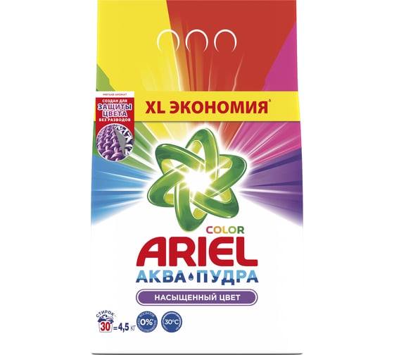 Изображение товара Порошок для стирки ARIEL автомат Color 4.5 кг  0001220264