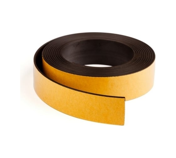 Изображение товара Магнитная лента с клеевым слоем Forceberg 25.4 мм, рулон 3 м, тип А 9-2851872-030A