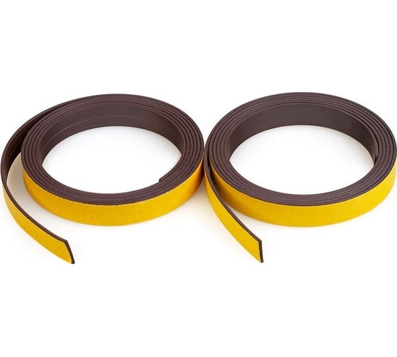 Изображение товара Магнитная лента с клеевым слоем Forceberg 12.7 мм, 2 рулона по 1.5 м, тип А и тип Б 9-2851848-015AB