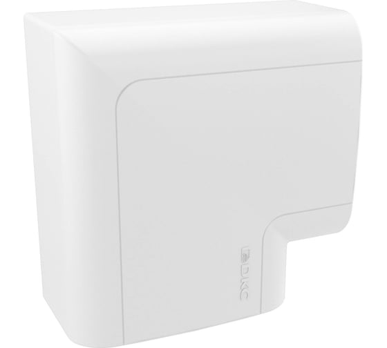 Изображение товара Плоский угол для кабель-канала DKC 90х50 с разделителем 09503