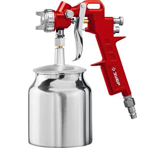 Изображение товара Пневматический краскопульт с нижним бачком ЗУБР ms 200n-3 06457