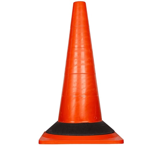 Изображение товара Дорожный конус Технология КС-2.2.0 520 мм, мягкий, без полос, утяжелитель, кв. основание 00-00001320