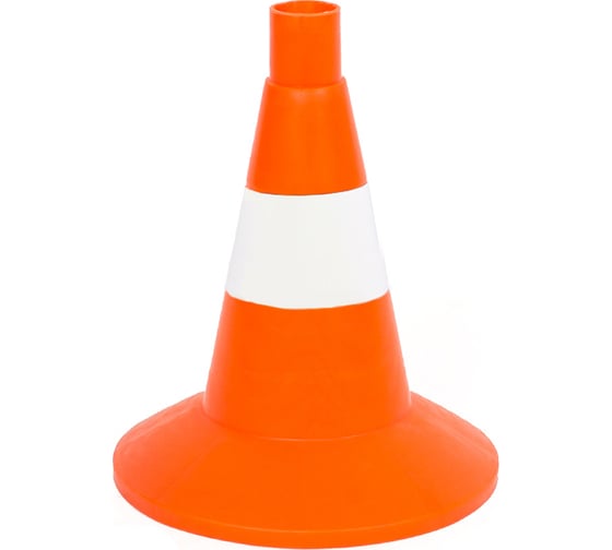 Изображение товара Дорожный конус Технология КС-1.4 320 мм, мягкий, 1 белая полоса 00000004084