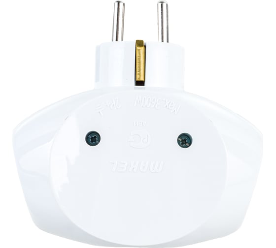 Изображение товара Тройник с заземлением,16А Makel 10015