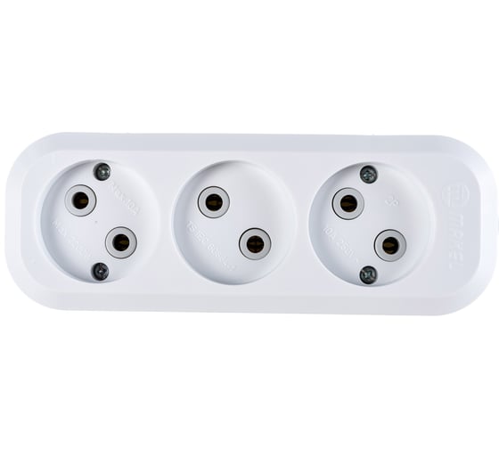 Изображение товара Колодка удлинителя 3-м без заземления MAKEL MGP121