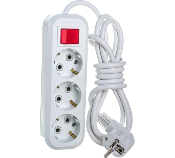 Изображение товара Удлинитель с заземлением и выключателем 3х2 м Makel 212 MGP212