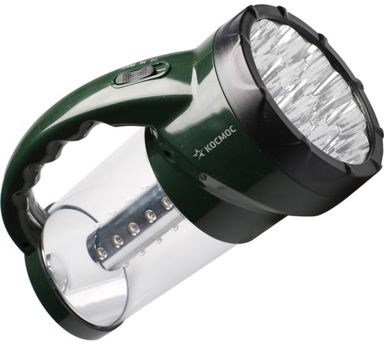 Изображение товара Аккумуляторный фонарь-светильник КОСМОС 2008L-LED, 24LED+19LED, 4V2AH KOCAP2008L-LED