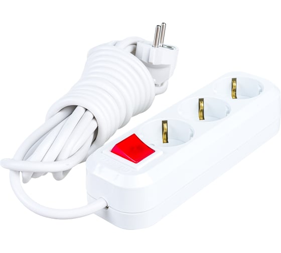 Изображение товара Удлинитель с заземлением и выключателем 3х5 м Makel 214 MGP214