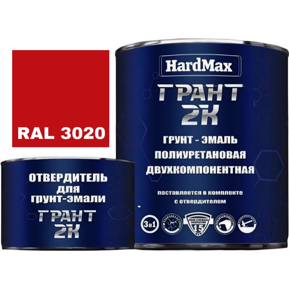 фото Грунт-эмаль hardmax