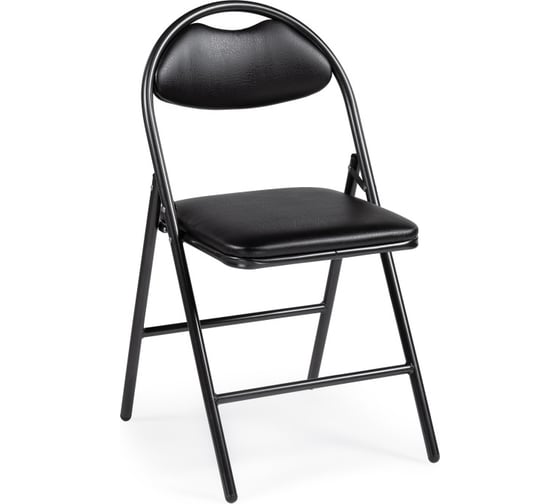 Изображение товара Стул Woodville Gikat на металлокаркасе, черный/мусс темный 454011