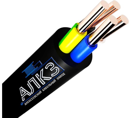 Изображение товара Силовой кабель АлКЗ ВВГнг(А)-LS 4x2,5 -0,66 (50м) ГОСТ VVG-P 4x2,5-50