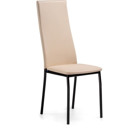 Изображение товара Стул Woodville Mirilis на металлокаркасе, ваниль/темный мусс 454007