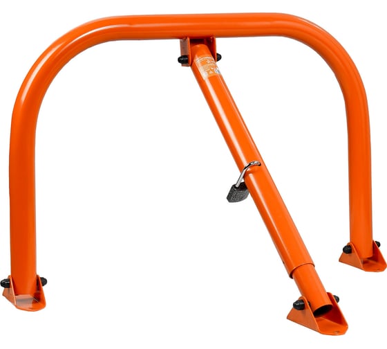 Изображение товара Парковочный барьер с навесным замком Airline 3 ключа, 750x500x500 мм AKON006