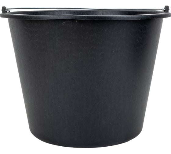Изображение товара Строительное ведро КЭС черное, 20 л 13000027