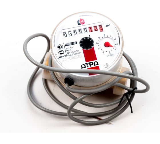 Изображение товара Счетчик горячей воды ДТРД импульсный Геркон (ITELMA) ГВС ДУ=15 L=80 без КМЧ WFW24.D080-0-R-L-10-IP54-DT