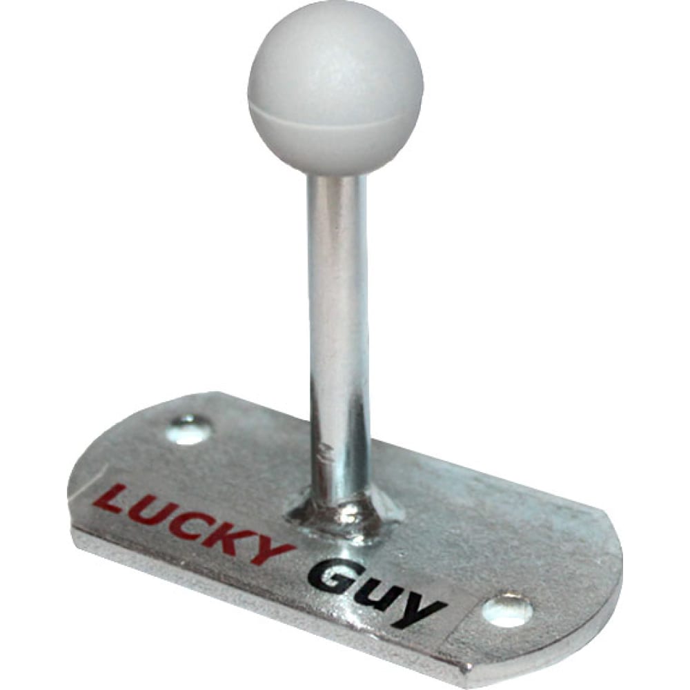 Дверной настенный оцинкованный упор Lucky Guy упор code deco ds 0018 nis дверной настенный 7 5 см матовый никель 28852