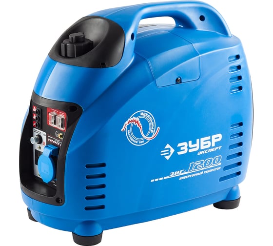 Изображение товара Инверторный генератор ЗУБР Профессионал 1200 Вт ЗИГ-1200
