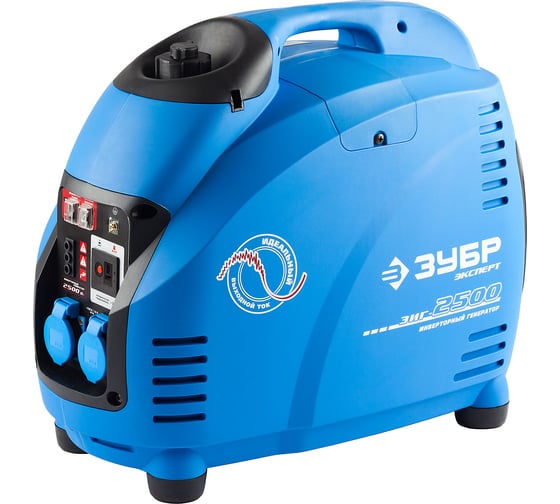 Изображение товара Инверторный генератор ЗУБР Профессионал 2500 Вт ЗИГ-2500