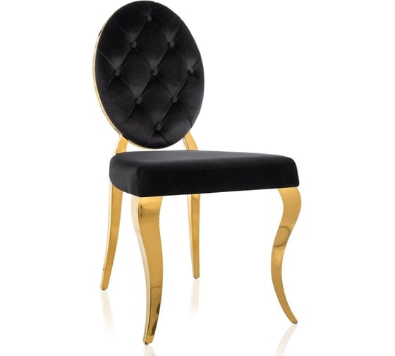 Изображение товара Стул Woodville Odda черный/золотой 11643