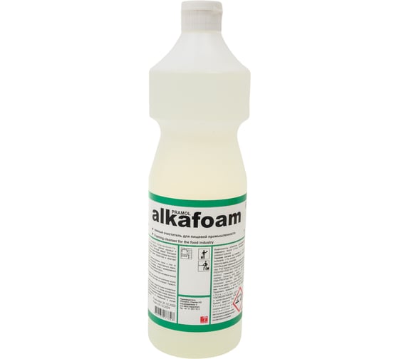 Изображение товара Очиститель щелочной ALKAFOAM (1 л) для пищевой промышленности Pramol 4606.201