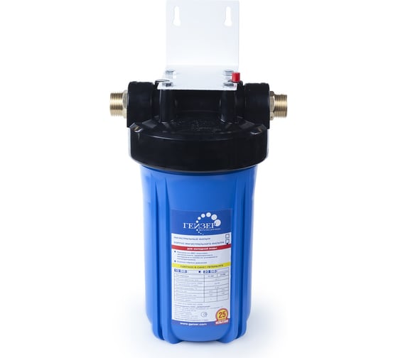 Изображение товара Магистральный фильтр для воды со сменным картриджем Гейзер джамбо-10 32024