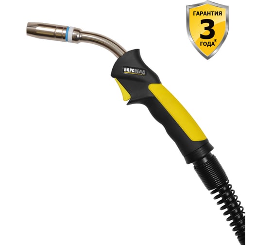 Изображение товара Горелка Mig 36 (340 А; 3 м) полуавтоматической MIG/MAG сварки БАРСВЕЛД СВ000008545