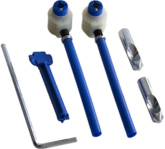 Изображение товара Набор быстрого монтажа для унитаза и биде Scarabeo 10050/A