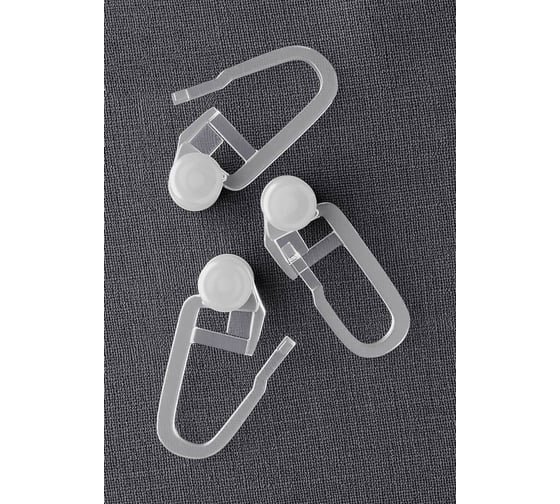 Изображение товара Крючок-ролик для пластиковой шины Peora 100 шт. 79418