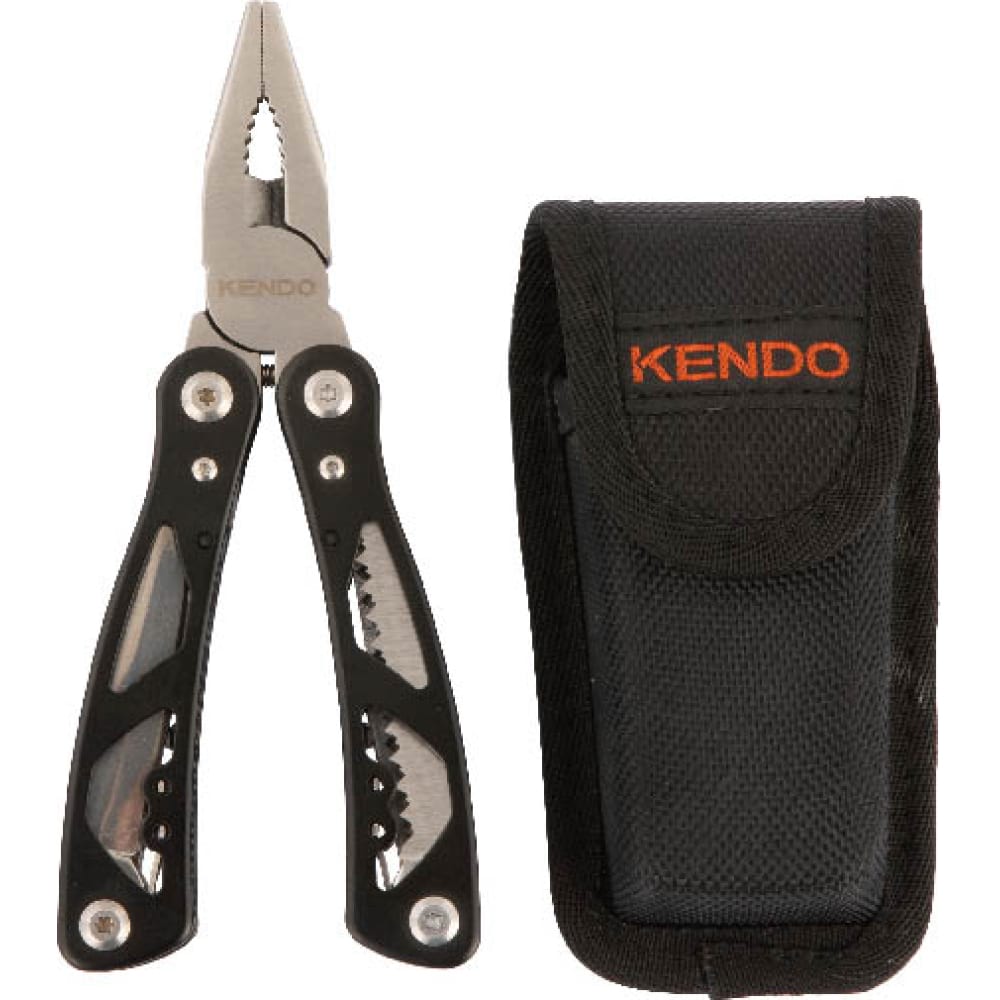 Многофункциональный инструмент KENDO портативный многофункциональный складной карманный инструмент плоскогубцы keychain отвертка