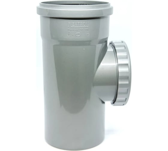 Изображение товара Ревизия с крышкой Flextron D 110 мм для внутренней канализации 138863