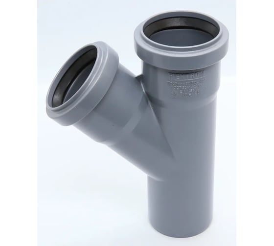 Изображение товара Тройник Flextron D 50 мм 45 градусов, для внутренней канализации 141139