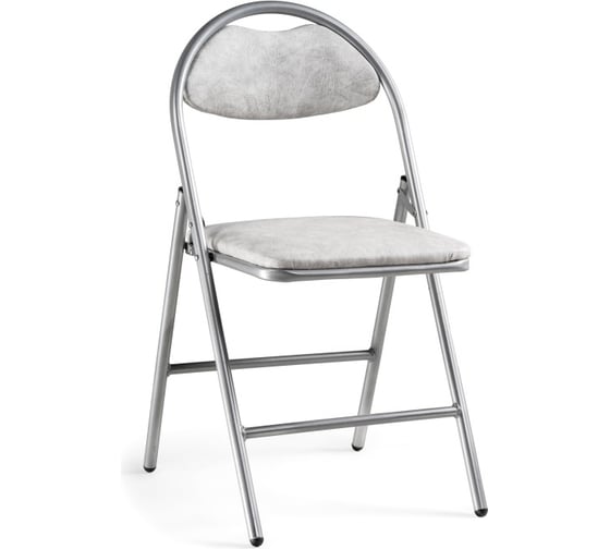 Изображение товара Стул Woodville Gikat на металлокаркасе, белый мрамор/светлый мусс 489749