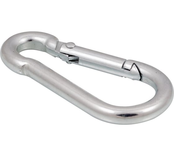 Изображение товара Комплект усиленных универсальных стальных карабинов Forceberg HOME and DIY 6 мм, 5 шт. 9-2080010-005