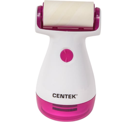 Изображение товара Машинка для очистки ткани Centek 3 Вт, аккумулятор, 2 в 1 клейкий ролик + удаление катышков CT-2474
