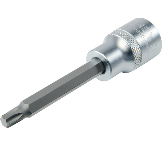 Изображение товара Головка торцевая удлиненная с вставкой-битой TORX (1/2"; T55; 138 мм) HEYTEC HE-50850361783