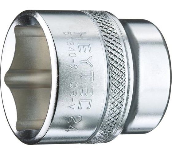 Изображение товара Головка торцевая шестигранная (3/8"; 11 мм; 25.5 мм) HEYTEC HE-50840601183