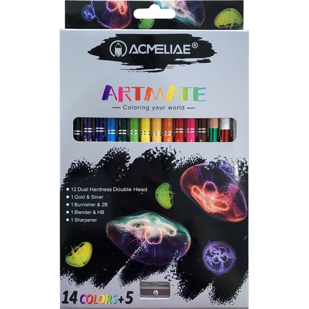 Набор для рисования ACMELIAE набор для рисования светом с наклейками и раскраской
