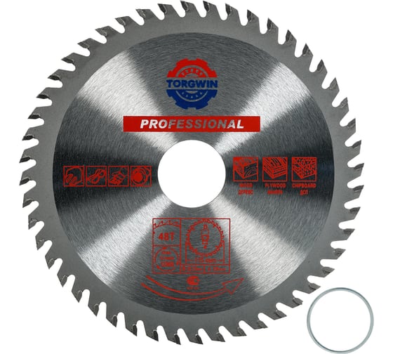 Изображение товара Диск пильный по дереву 115x22.2/20 мм, 48Z TGS TORGWIN S63055