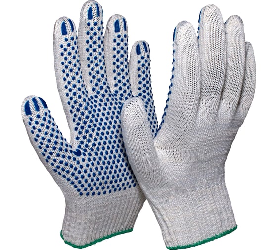 Изображение товара Перчатки х/б с ПВХ ООО Компания САБ Премиум, 10 класс, 200 пар ПЕР10.02