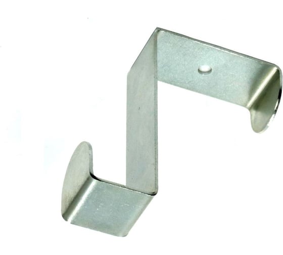 Изображение товара Двухсторонний крючок для дверей и шкафов Левша h60 цинк У8-7101.Ц
