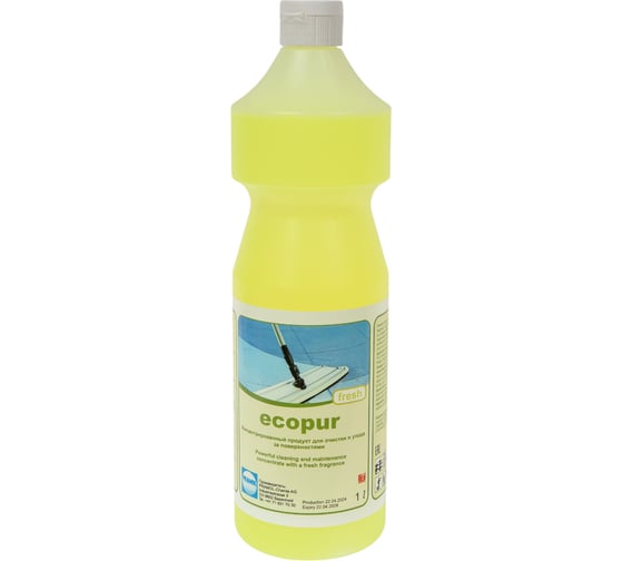 Изображение товара Средство ECOPUR FRESH (1 л) для чистки моющихся поверхностей Pramol 2018.201