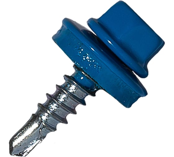 Изображение товара Саморез кровельный по дереву HARDWEX ТМ HWX2-W-P5-4.8x19 мм, св.№1, RAL 5015, 250 шт. 5190000000881