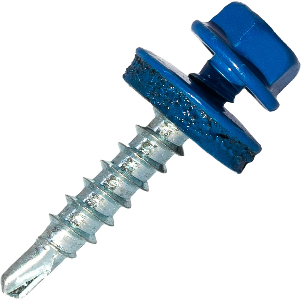 Изображение товара Саморез кровельный по дереву HARDWEX 4.8x28 мм, RAL 5005, 250 шт