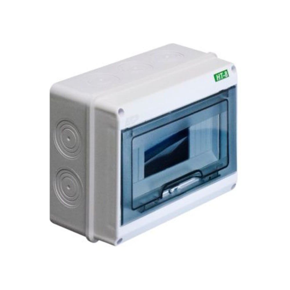 Изображение товара Бокс электромонтажный ETP 8 WAYS IP65 навесной пластик серый